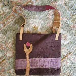 Handcrafted Quilted Shoulder Bag